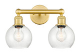 Bathroom Fixtures Two Lights by Innovations ( 405 | 616-2W-SG-G124-6 Edison ) 