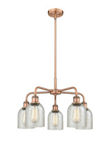 Mid. Chandeliers Glass Down by Innovations ( 405 | 516-5CR-AC-G259 Ballston ) 