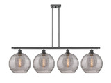 Linear/Island 4 Light + by Innovations ( 405 | 516-4I-BK-G1213-12SM Ballston ) 