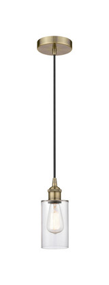 Mini Pendants Glass Down by Innovations ( 405 | 616-1P-AB-G802 Edison ) 