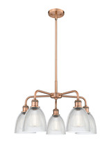 Mid. Chandeliers Glass Down by Innovations ( 405 | 516-5CR-AC-G382 Ballston ) 