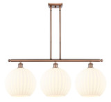 Linear/Island 3 Light Bar by Innovations ( 405 | 516-3I-AC-G1217-12WV Ballston ) 