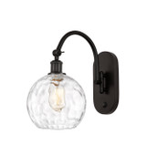 Sconces Single Glass by Innovations ( 405 | 518-1W-OB-G1215-8-LED Ballston ) 