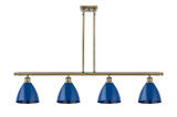 Linear/Island 4 Light + by Innovations ( 405 | 516-4I-AB-MBD-75-BL Ballston ) 