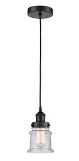 Mini Pendants Glass Down by Innovations ( 405 | 616-1PH-BK-G184S Edison ) 