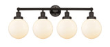 Bathroom Fixtures Four Lights by Innovations ( 405 | 616-4W-OB-G201-8 Edison ) 