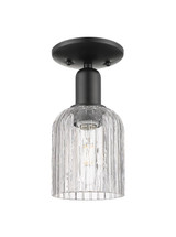 Semi-Flush Mts. Glass Down by Innovations ( 405 | 716-1C-BK-G559-5CL Arcadia ) 