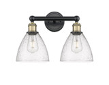Bathroom Fixtures Two Lights by Innovations ( 405 | 616-2W-BAB-GBD-754 Edison ) 
