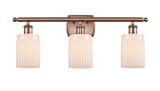 Bathroom Fixtures Three Lights by Innovations ( 405 | 516-3W-AC-G341 Ballston ) 