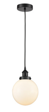 Mini Pendants Glass Down by Innovations ( 405 | 616-1PH-BK-G201-8 Edison ) 