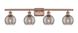 Bathroom Fixtures Four Lights by Innovations ( 405 | 516-4W-AC-G1213-6SM Ballston ) 