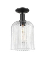 Semi-Flush Mts. Glass Down by Innovations ( 405 | 716-1C-BK-G559-8CL Arcadia ) 
