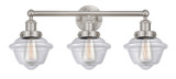 Bathroom Fixtures Three Lights by Innovations ( 405 | 616-3W-SN-G532 Edison ) 