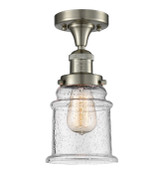 Semi-Flush Mts. Glass Down by Innovations ( 405 | 517-1CH-SN-G184 Franklin Restoration ) 