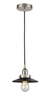 Mini Pendants Metal Shade by Innovations ( 405 | 616-1PH-SN-M6-BK-LED Edison ) 