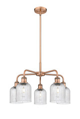Mid. Chandeliers Glass Down by Innovations ( 405 | 516-5CR-AC-G559-5SDY Downtown Urban ) 
