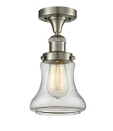 Semi-Flush Mts. Glass Down by Innovations ( 405 | 517-1CH-SN-G192 Franklin Restoration ) 