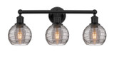 Bathroom Fixtures Three Lights by Innovations ( 405 | 616-3W-BK-G1213-6SM Edison ) 