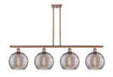 Linear/Island 4 Light + by Innovations ( 405 | 516-4I-AC-G1213-10SM Ballston ) 