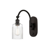 Sconces Single Glass by Innovations ( 405 | 518-1W-OB-G342 Ballston ) 