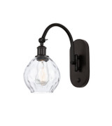 Sconces Single Glass by Innovations ( 405 | 518-1W-OB-G362 Ballston ) 