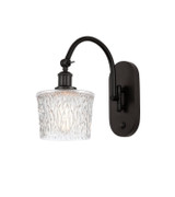 Sconces Single Glass by Innovations ( 405 | 518-1W-OB-G402-LED Ballston ) 