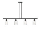 Linear/Island 4 Light + by Innovations ( 405 | 516-4I-BK-G342-LED Ballston ) 