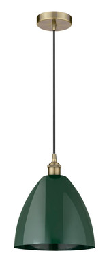 Mini Pendants Glass Down by Innovations ( 405 | 616-1P-AB-MBD-12-GR Edison ) 