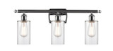 Bathroom Fixtures Three Lights by Innovations ( 405 | 516-3W-PC-G802 Ballston ) 