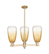 Mid. Chandeliers Glass Up by Innovations ( 405 | 716-3CR-CB-G480-6AM Arcadia ) 