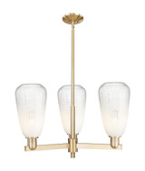 Mid. Chandeliers Glass Up by Innovations ( 405 | 716-3CR-CB-G480-6OP Arcadia ) 