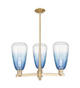 Mid. Chandeliers Glass Up by Innovations ( 405 | 716-3CR-CB-G480-6SB Arcadia ) 