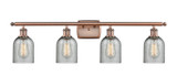 Bathroom Fixtures Four Lights by Innovations ( 405 | 516-4W-AC-G257-LED Ballston ) 