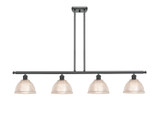 Linear/Island 4 Light + by Innovations ( 405 | 516-4I-BK-G422-LED Ballston ) 