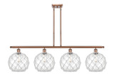 Linear/Island 4 Light + by Innovations ( 405 | 516-4I-AC-G122-10RW Ballston ) 
