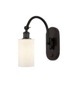 Sconces Single Glass by Innovations ( 405 | 518-1W-OB-G801 Ballston ) 