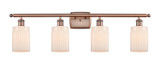Bathroom Fixtures Four Lights by Innovations ( 405 | 516-4W-AC-G341-LED Ballston ) 