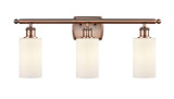 Bathroom Fixtures Three Lights by Innovations ( 405 | 516-3W-AC-G801-LED Ballston ) 