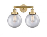 Bathroom Fixtures Two Lights by Innovations ( 405 | 616-2W-BB-G202-8 Edison ) 