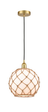 Mini Pendants Glass Down by Innovations ( 405 | 616-1P-SG-G121-10RB Edison ) 