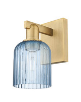 Sconces Single Glass by Innovations ( 405 | 716-1W-BB-G559-5BL Arcadia ) 