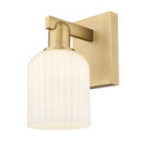 Sconces Single Glass by Innovations ( 405 | 716-1W-BB-G559-5GWH Arcadia ) 