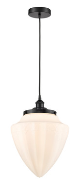 Pendants Glass Down by Innovations ( 405 | 616-1PH-BK-G661-12 Edison ) 
