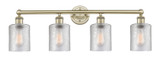 Bathroom Fixtures Four Lights by Innovations ( 405 | 616-4W-AB-G112 Edison ) 