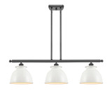 Linear/Island 3 Light Bar by Innovations ( 405 | 516-3I-BK-M14-W Ballston ) 