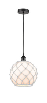 Mini Pendants Glass Down by Innovations ( 405 | 616-1P-BK-G121-10RW Edison ) 