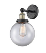 Sconces Single Glass by Innovations ( 405 | 616-1W-BAB-G202-8 Edison ) 