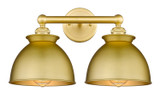 Bathroom Fixtures Two Lights by Innovations ( 405 | 616-2W-SG-M14-SG Edison ) 
