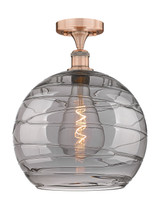 Semi-Flush Mts. Glass Down by Innovations ( 405 | 616-1F-AC-G1213-14SM Edison ) 