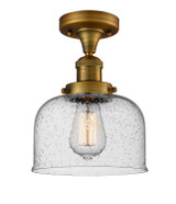Semi-Flush Mts. Glass Down by Innovations ( 405 | 517-1CH-BB-G74 Franklin Restoration ) 